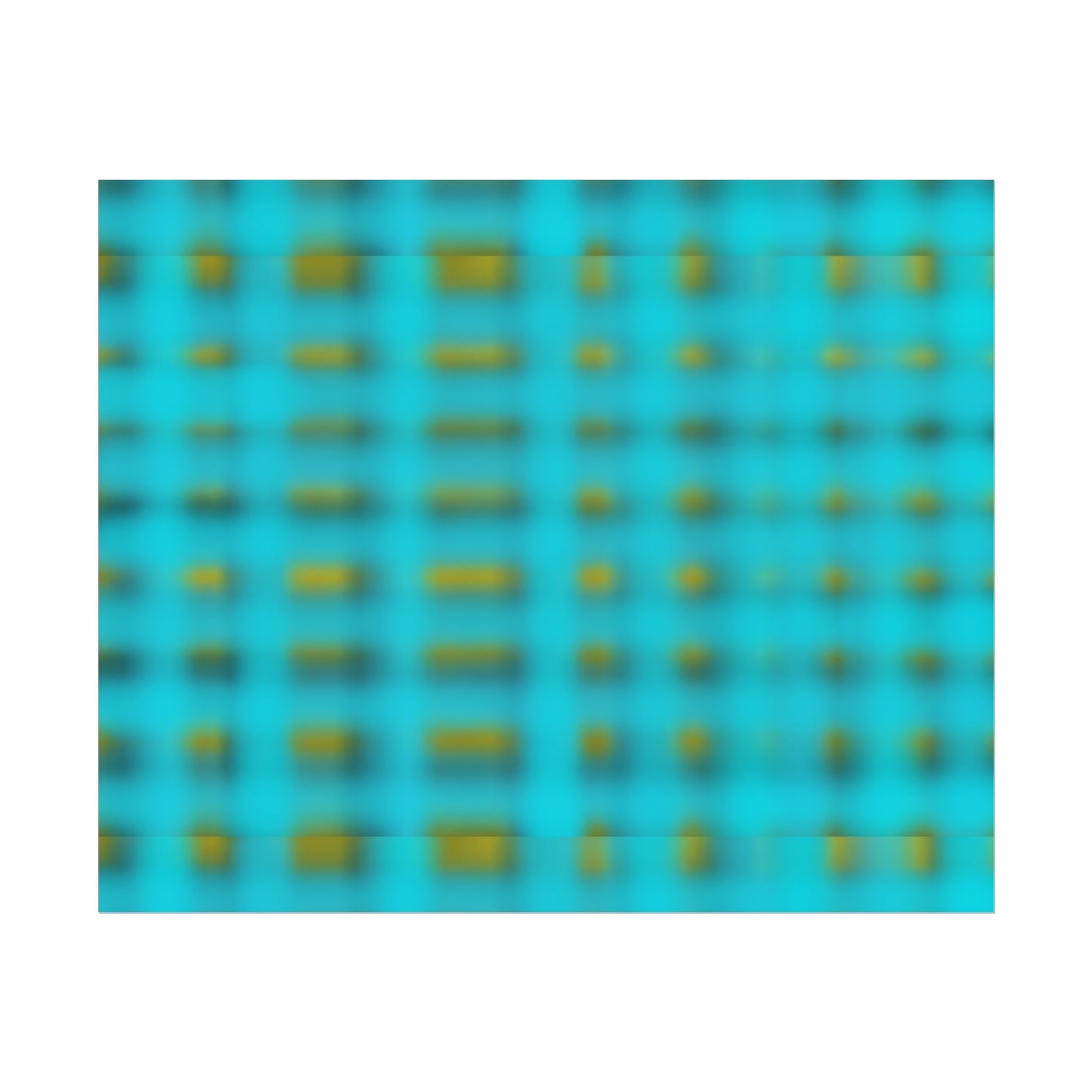 Abstract Turquoise Grid Poster — Modern Geometric Wall Art