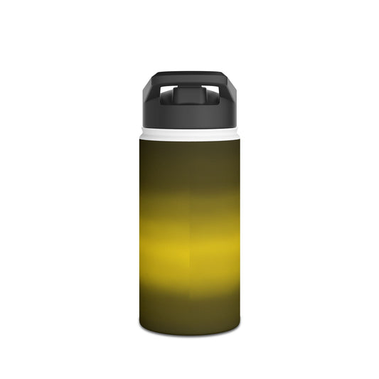 Yellow Gradient Stainless Steel Water Bottle — Insulated Travel Bottle