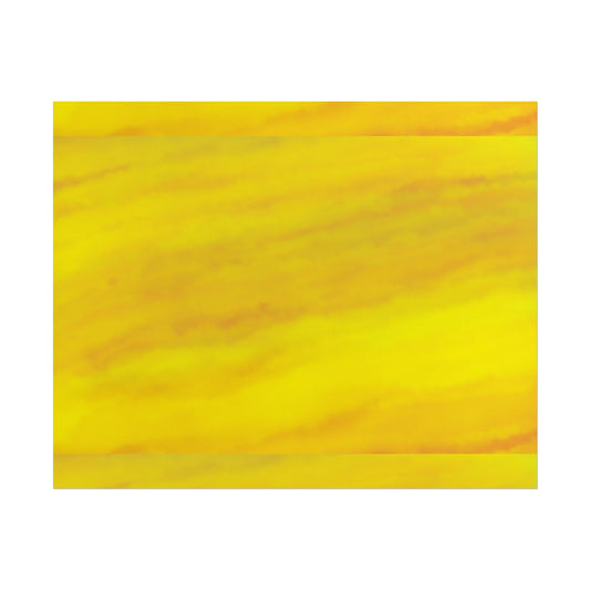 warm sunlight sunset clouds Poster