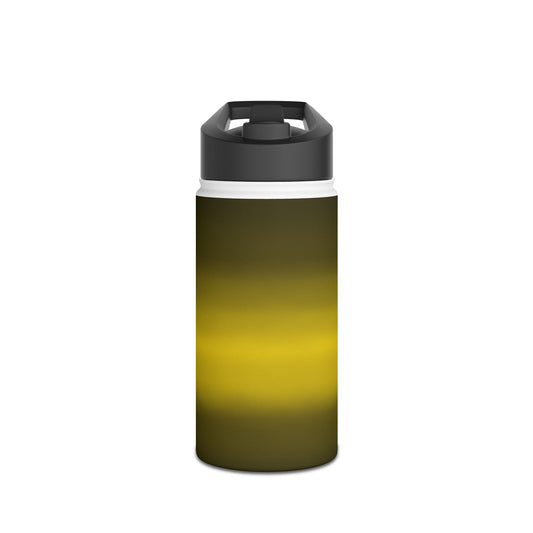 Yellow Gradient Stainless Steel Water Bottle — Insulated Travel Bottle